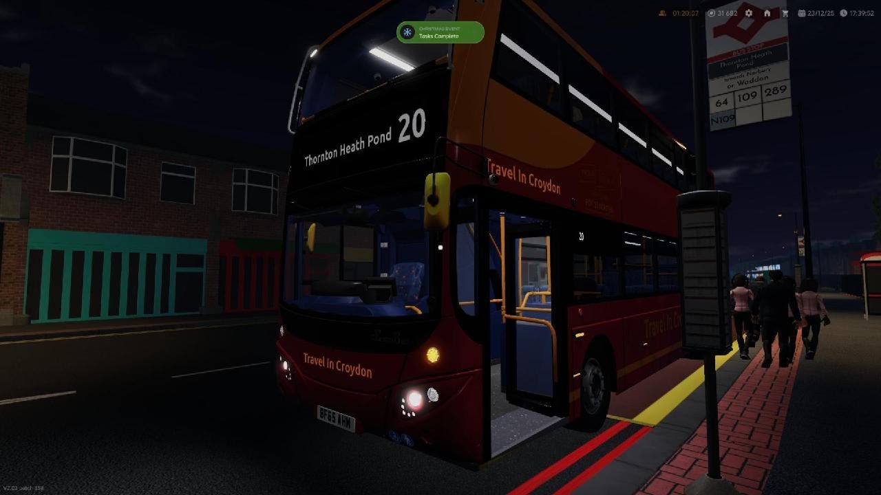 Roblox Croydon route 20 to West Croydon , company, Travel in Croydon
