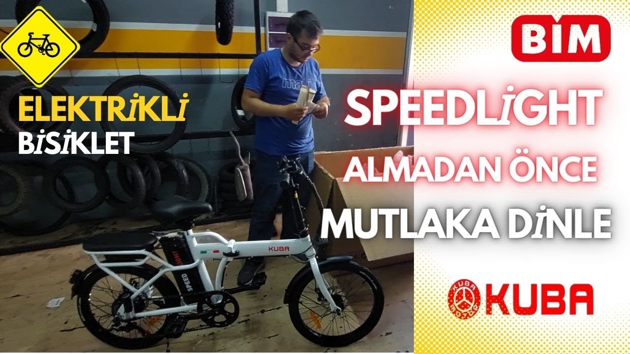 Kuba Speedlight Elektrikli Bisiklet, / Bim Kuba Speedlight İnceleme Tanıtım, /#elektriklibisiklet,