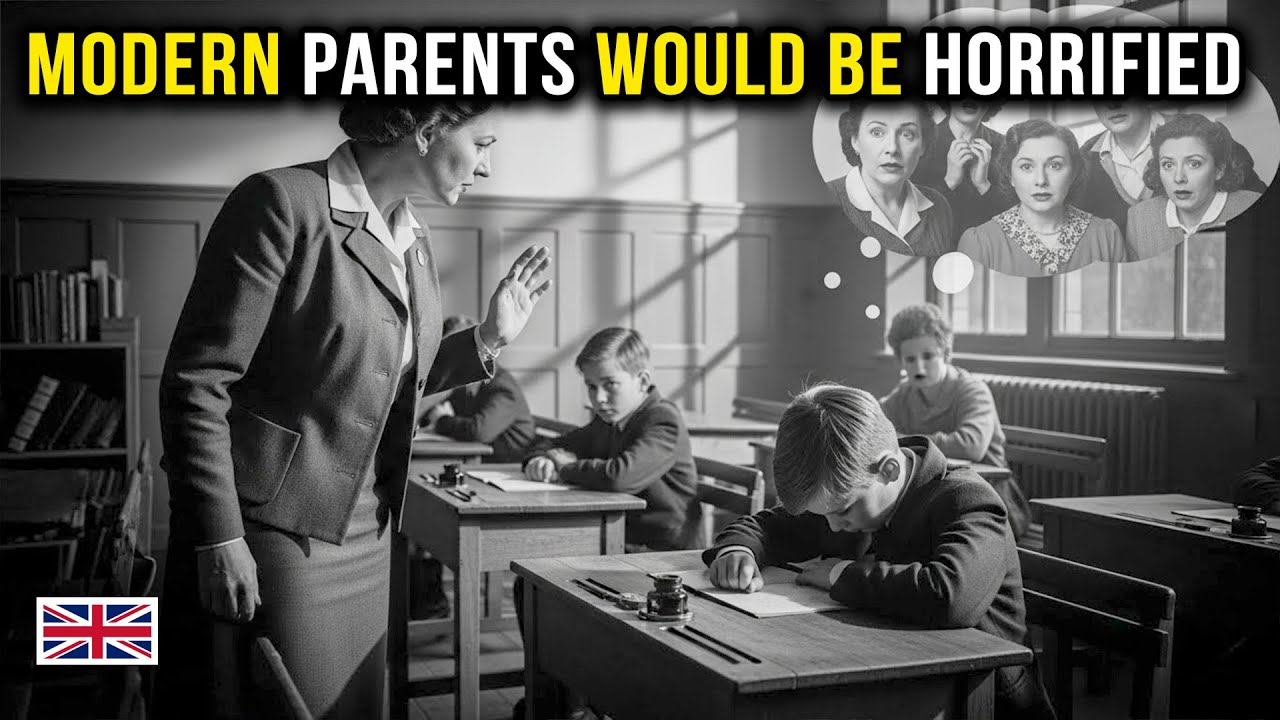1950s British School Punishments That Shock Modern Parents