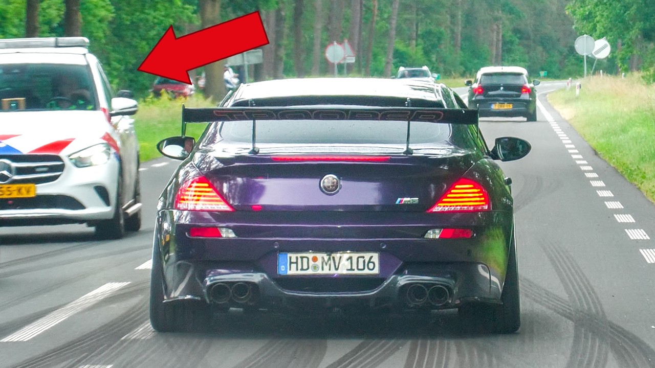 BMW M6 E63 V10 with HURRICANE Race Exhaust - PURE V10 ACCELERATING SOUNDS!