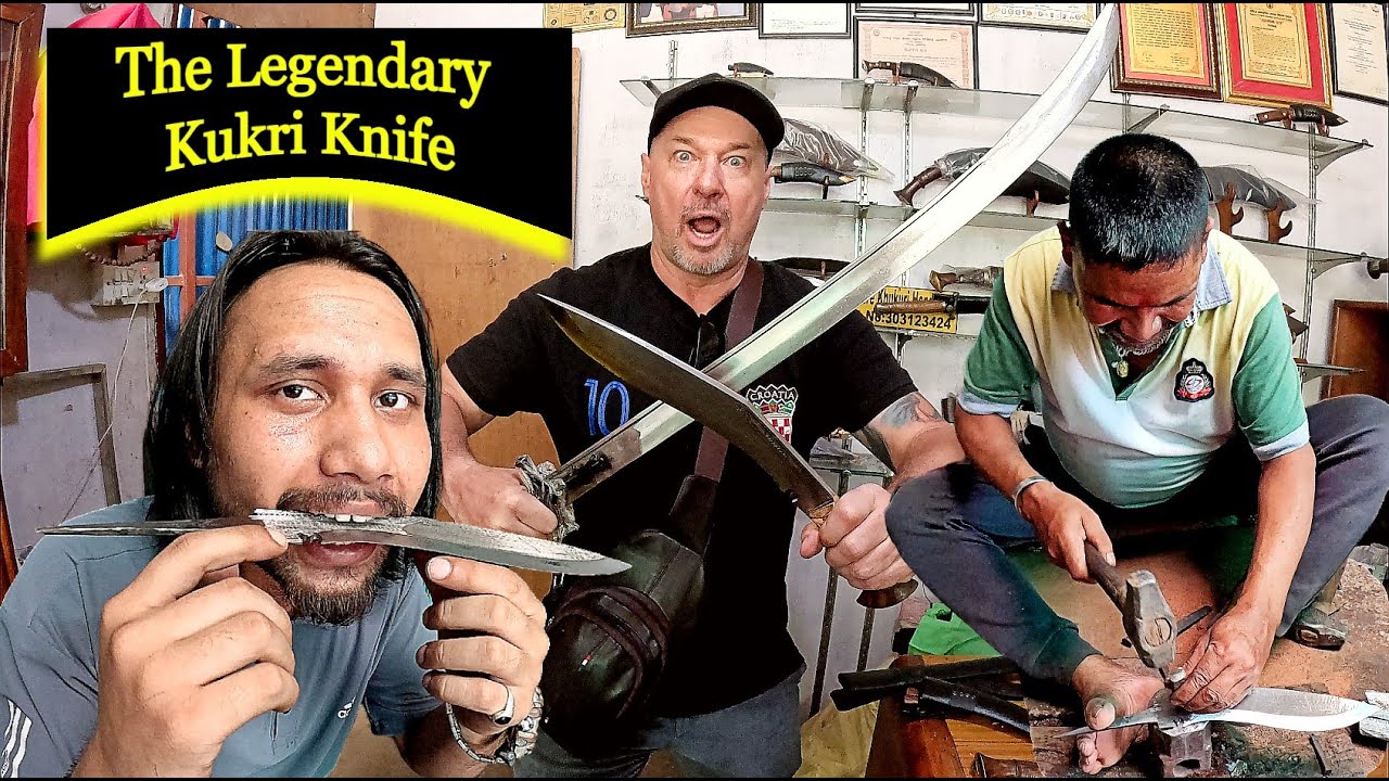 The Legendary Khukri Knife/ At The Blacksmith Family🇳🇵