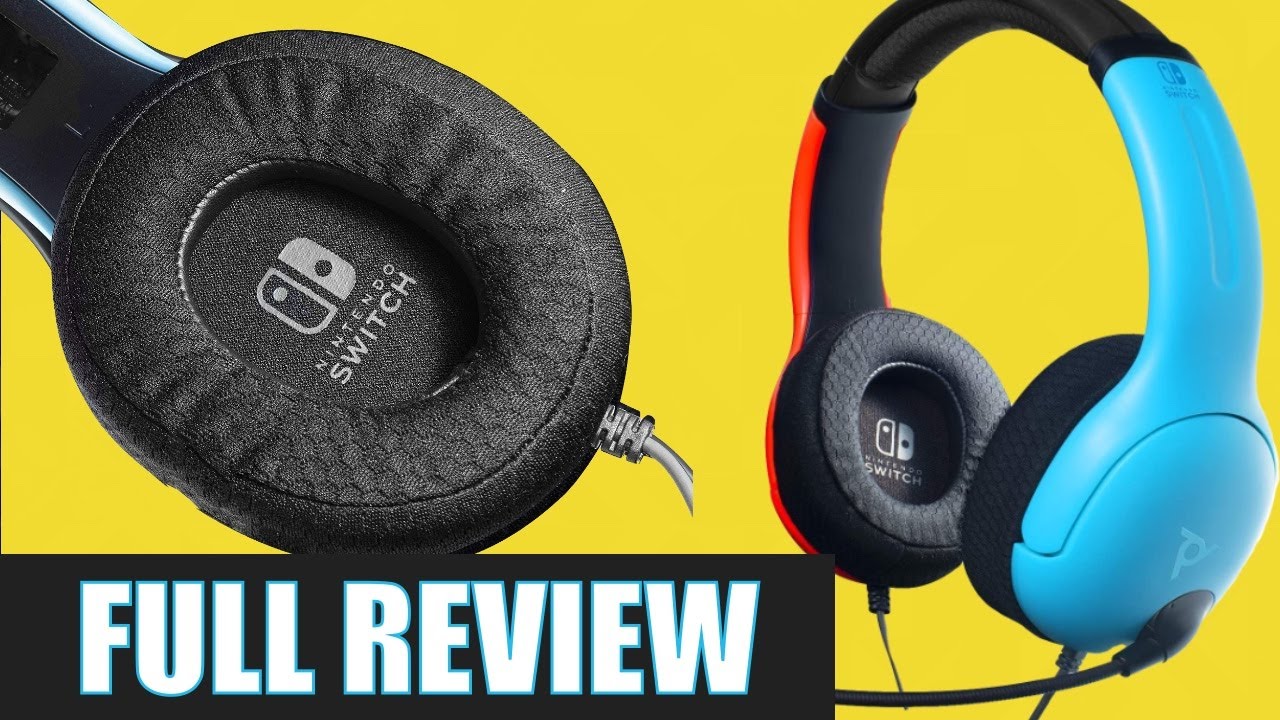 The Best Value Nintendo Switch Stereo Headset? Officially Licensed PDP LVL 40 Review