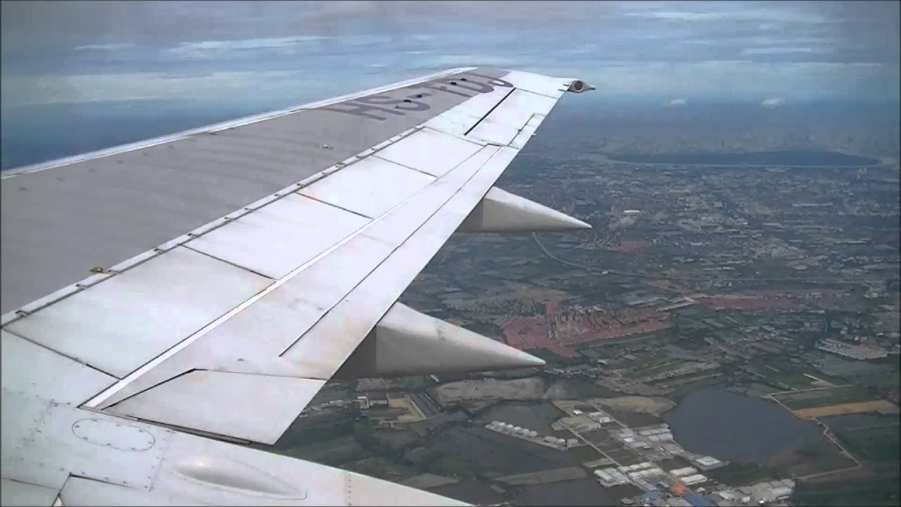 Thai Airways TG233 BKK-HDY 21SEP2013 B737-4D7 HS-TDJ Take off and Landing