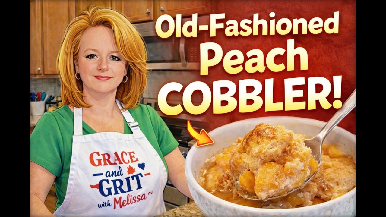 Old-Fashioned Peach Cobbler That Tastes Like Home