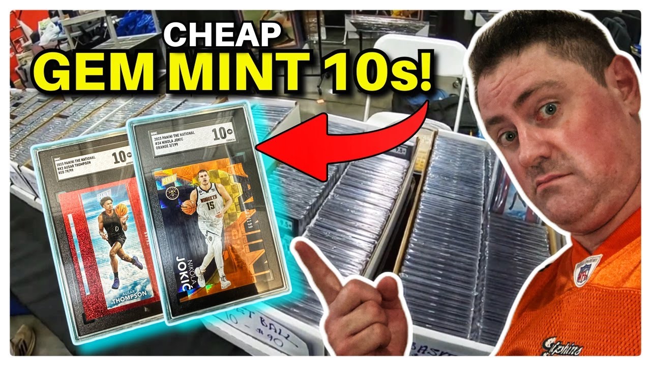 Buying CHEAP GRADED CARDS At Culture Collision Card Show 2024!