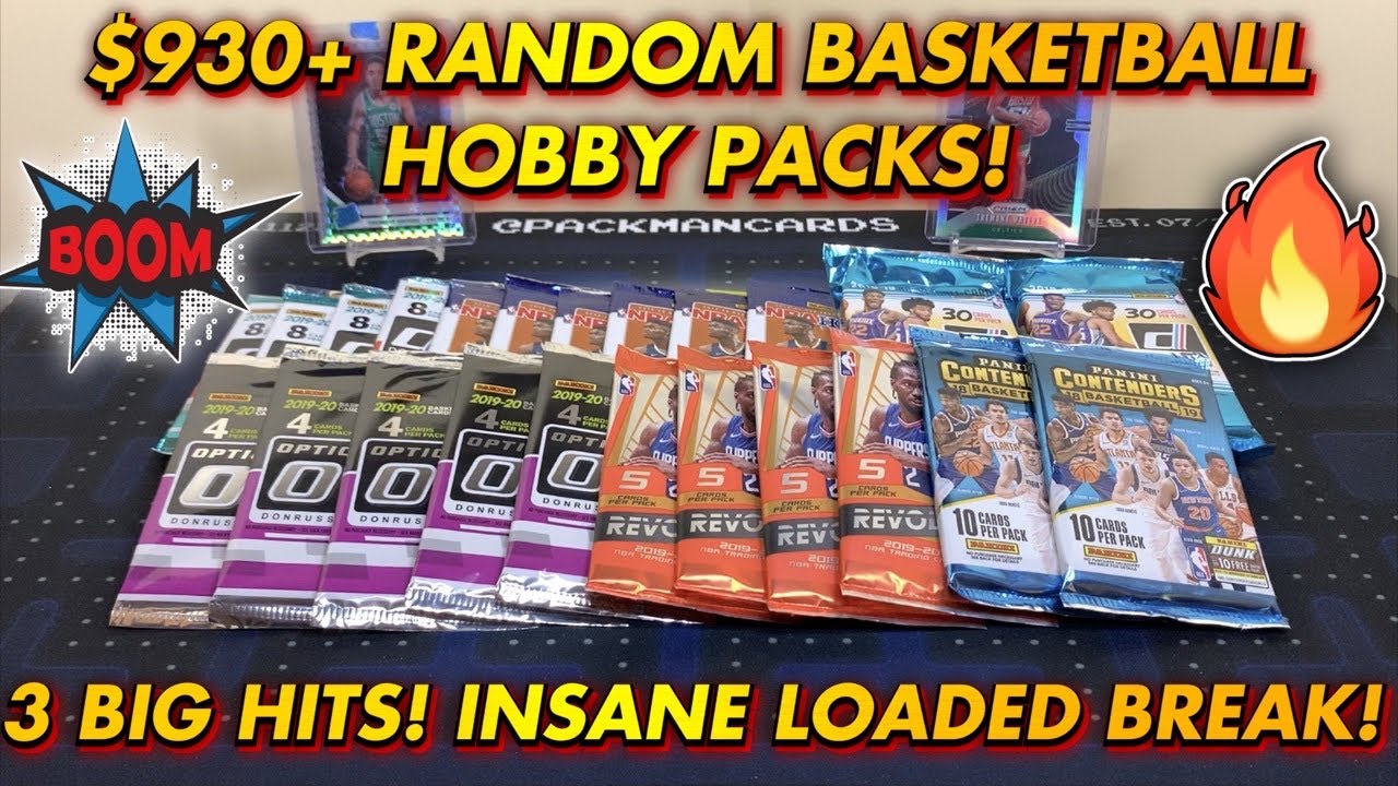 *3 BIG HITS! INSANE LOADED BREAK! $930+ IN PACKS!* RANDOM NBA BASKETBALL HOBBY PACK OPENING! EP. 11