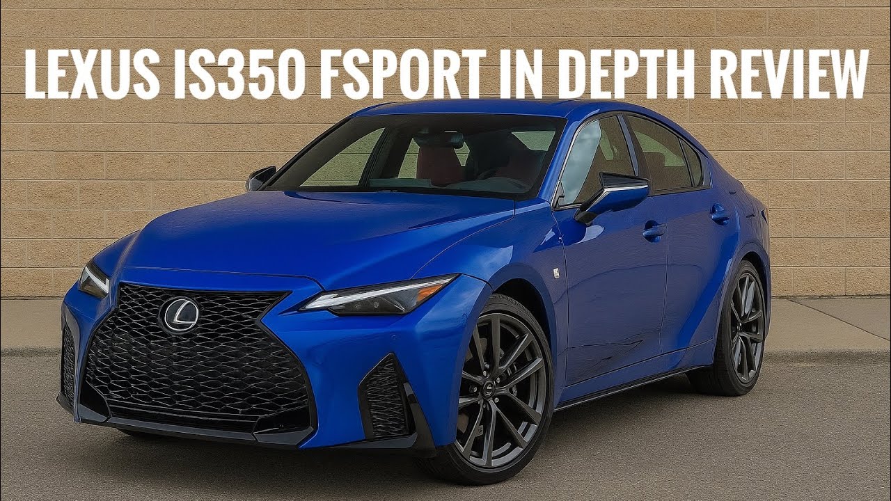 2025 Lexus IS 350 F Sport-The Sport Sedan No One Talks About! -- Full Review and Drive