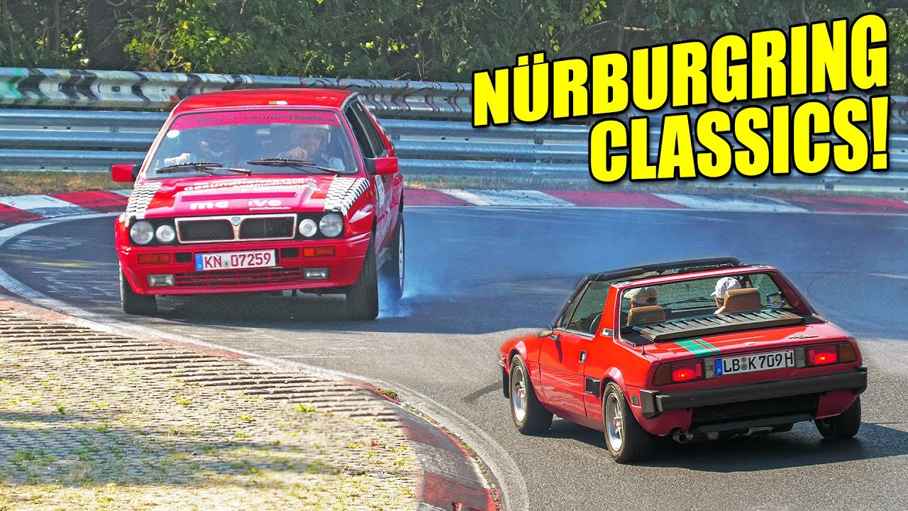 Iconic Cars on the Nürburgring! Audi Quattro, Escort Cosworth, BMW M1, Renault Alpine, Lancia Delta