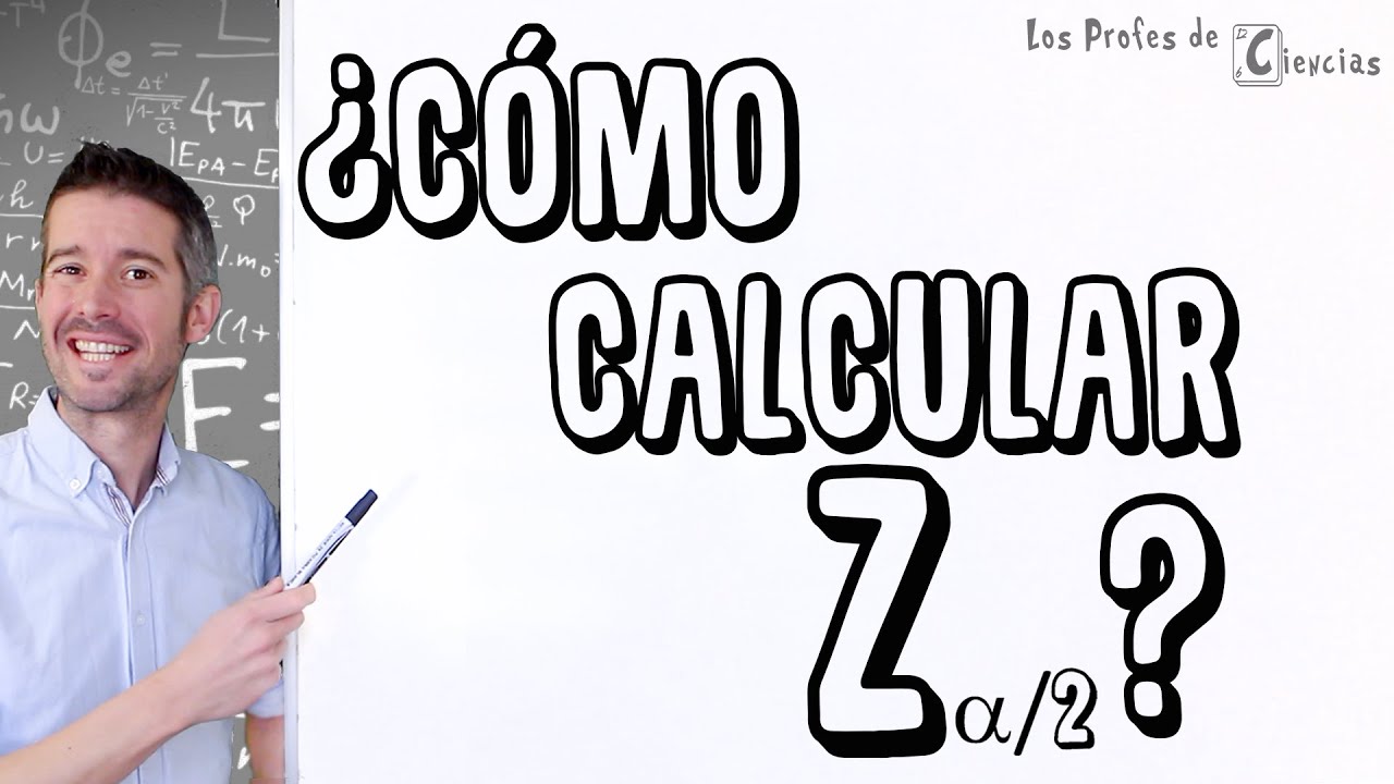 Cómo calcular Z Alfa/2 | Z Alfa Medios - DE UN MODO FÁCIL