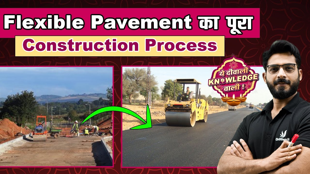 Complete Guide to Construction Process of Flexible Pavement | Tips & Step of Road Construction