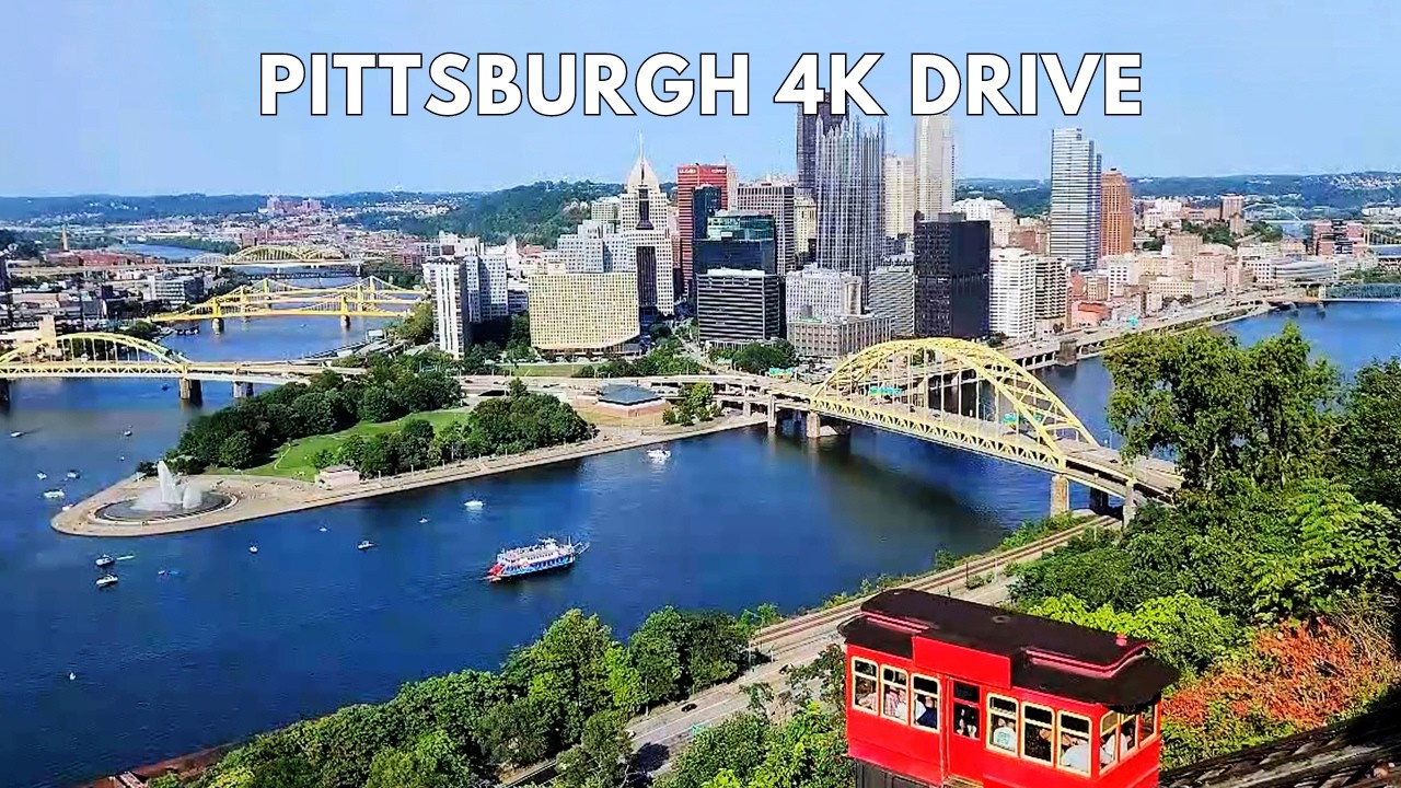 Grand View Scenic Byway | Pittsburgh 4K Driving Tour