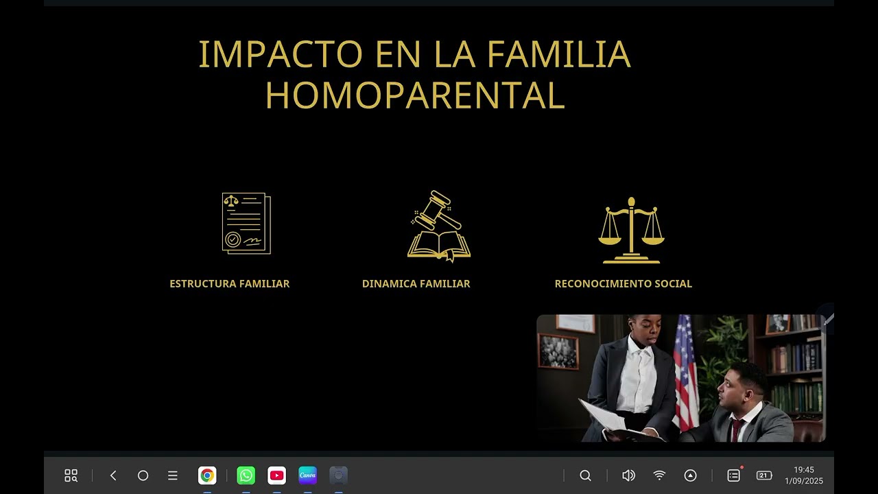 Matrimonio igualitario y familia homoparental