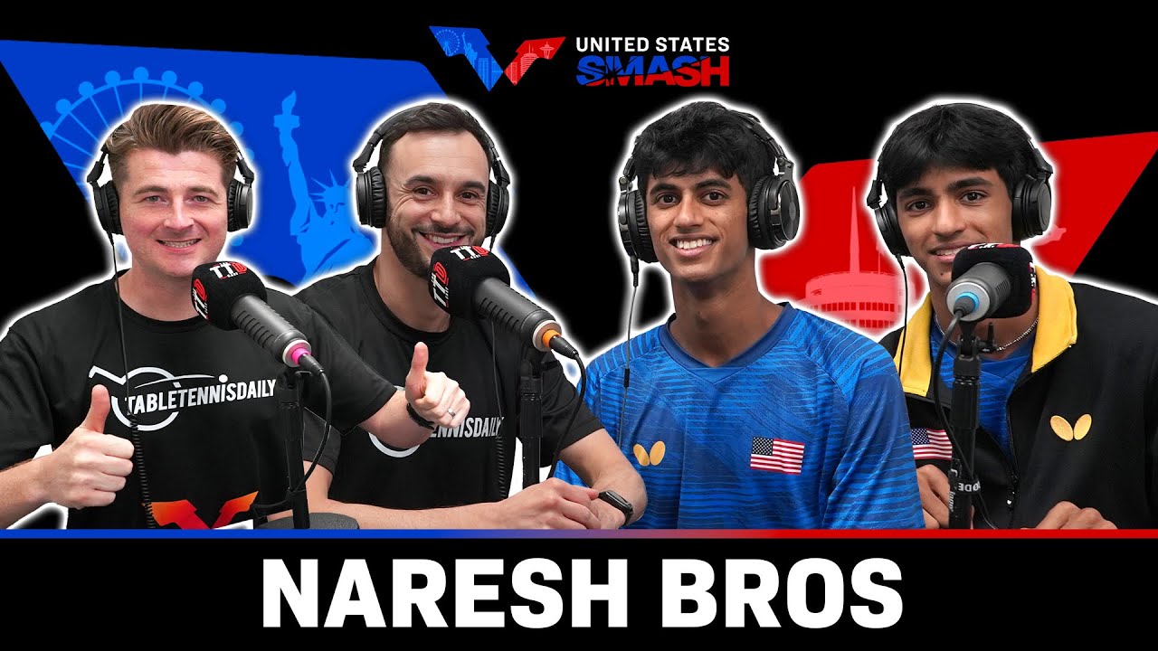 Meet the Naresh Bros | Future of US Table Tennis | US Smash 2025 | #TTDCast #37