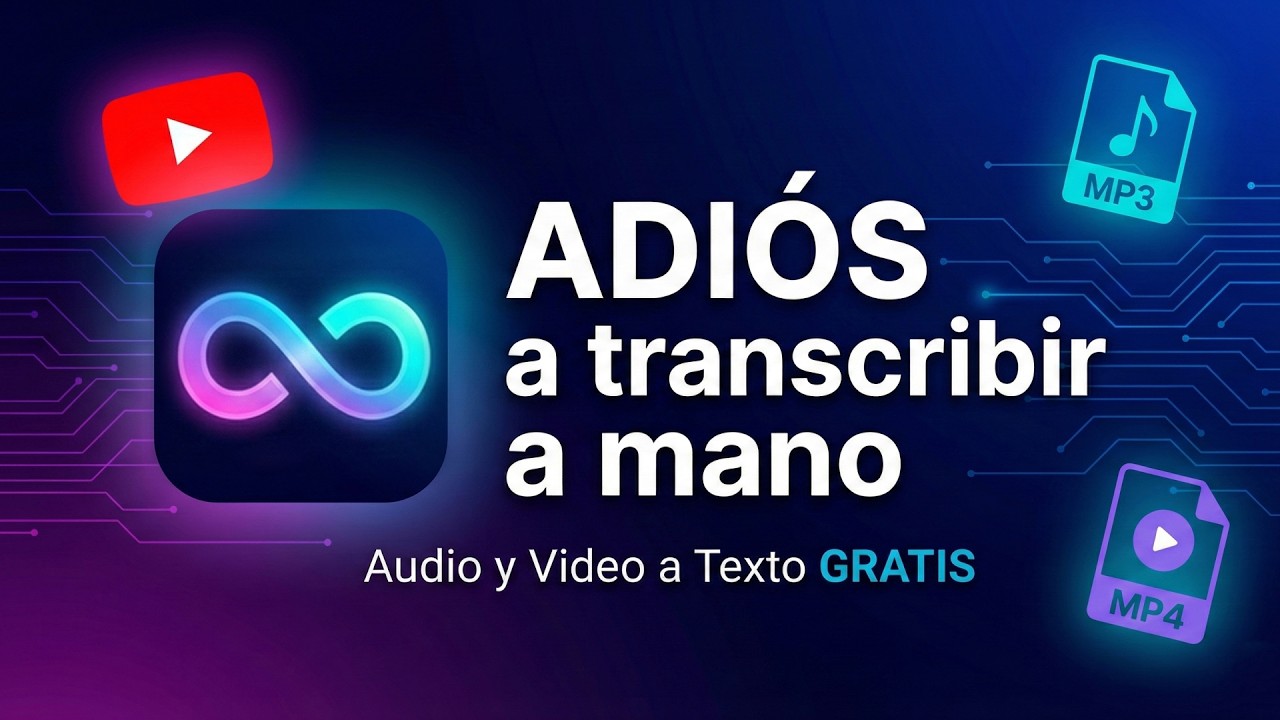 C&oacute;mo Transcribir Audio y Video a Texto GRATIS con IA (TurboScribe)