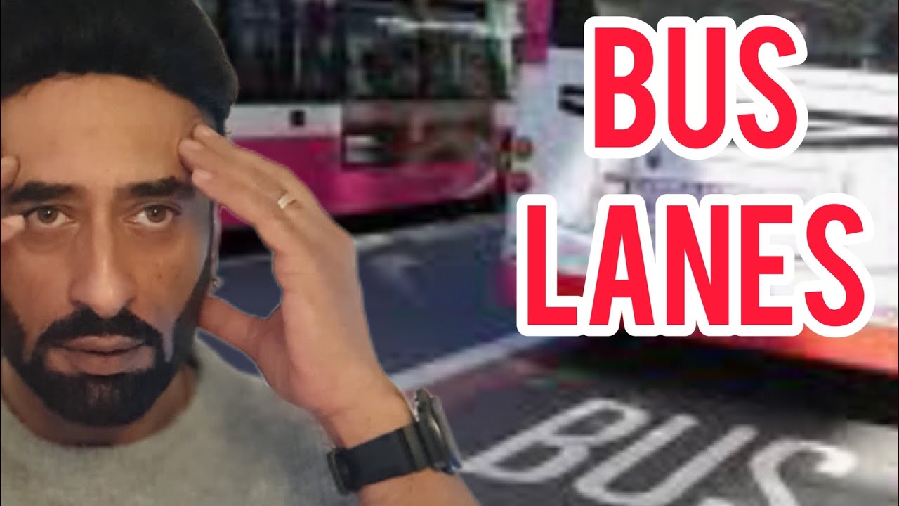 How to drive on a bus lane - driving lesson with the Driving King
