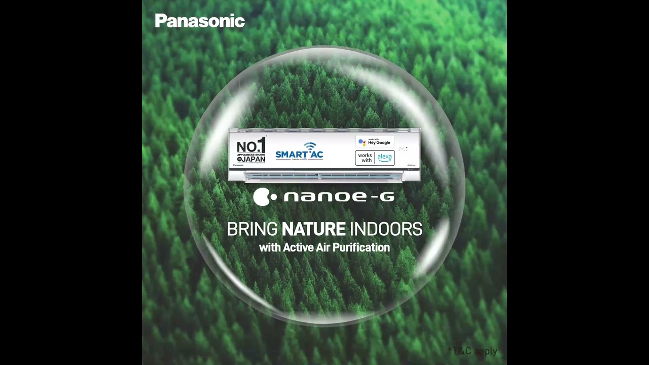 Panasonic AC | Nanoe-G Technology