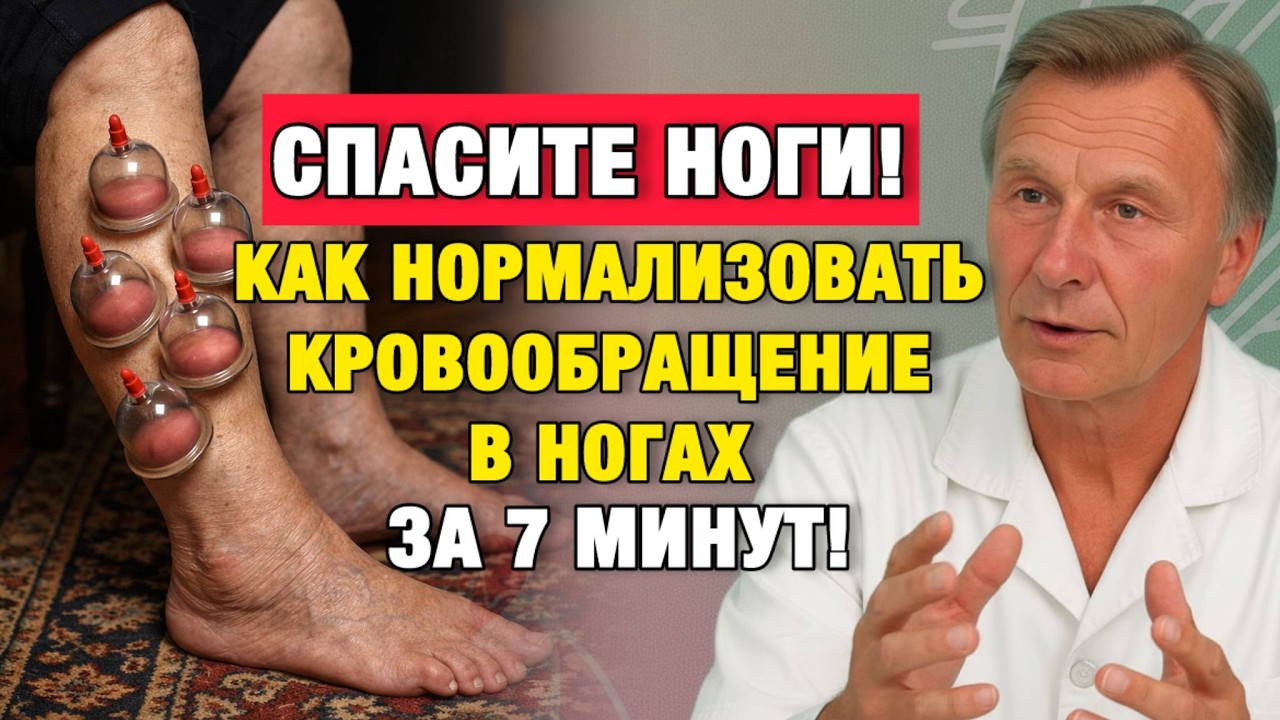 СЕКРЕТ ТЁПЛЫХ НОГ после 50: не таблетки, а один утренний ритуал