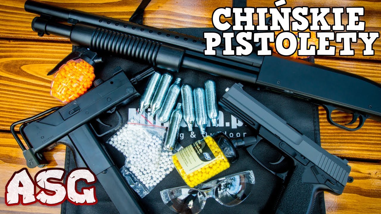 Chińskie Repliki ASG do 150zł 450 FPS!  Pistolety na kulki Test, Recenzja