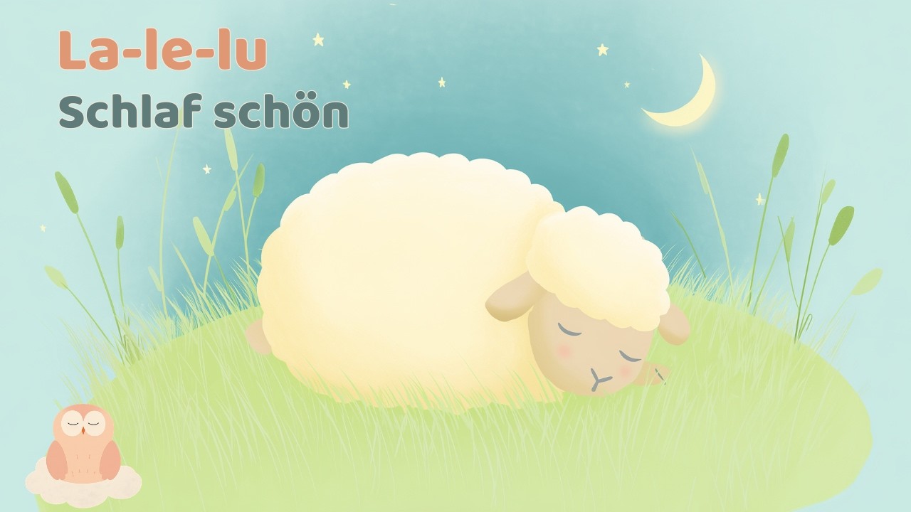 La-le-lu 🌙 Sanftes Schlaflied für Babys & Kinder | Wiegenlied & Einschlafhilfe (Tiere schlafen ein)