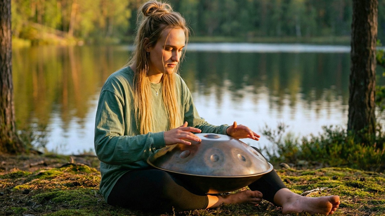 Handpan Soundscape for Clear Thinking &mdash; 2 Hour Music for Study and Work