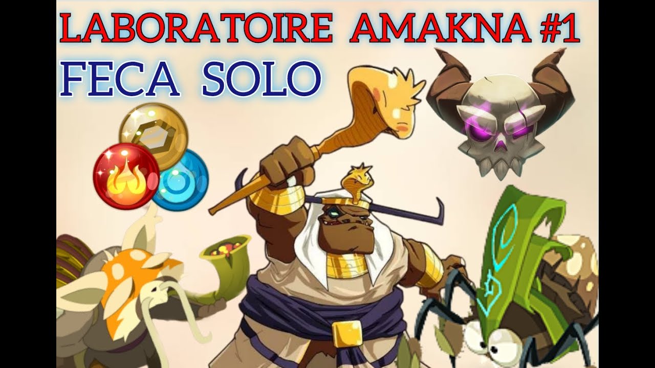 Feca SOLOFAST Laboratoire Amakna ⚗️ #1 - [Dofus Touch]