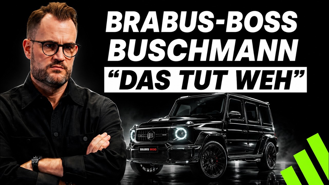 BRABUS-Boss Buschmann: Das ist Deutschlands gefährlichster Fehler