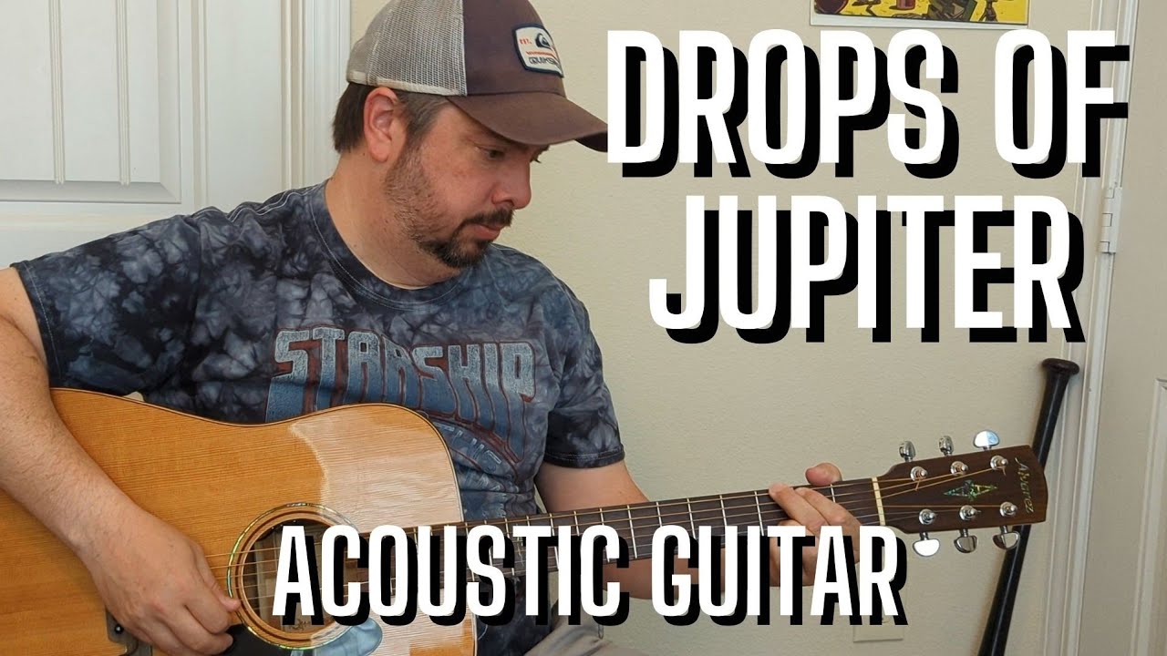 Drops of Jupiter - Train - Acoustic Guitar Lesson