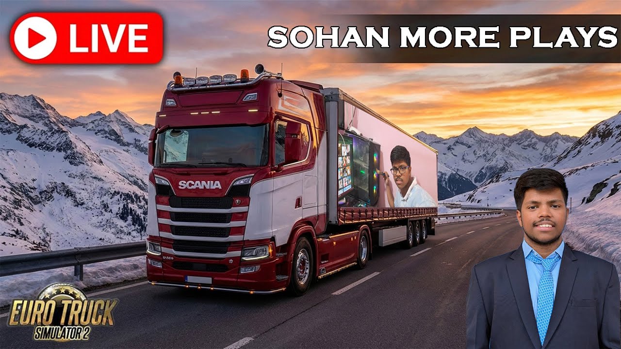 ETS 2 Level Up Grind Sohanmoreplays ETS 2  Hindi | Marathi Level up 11 to 20