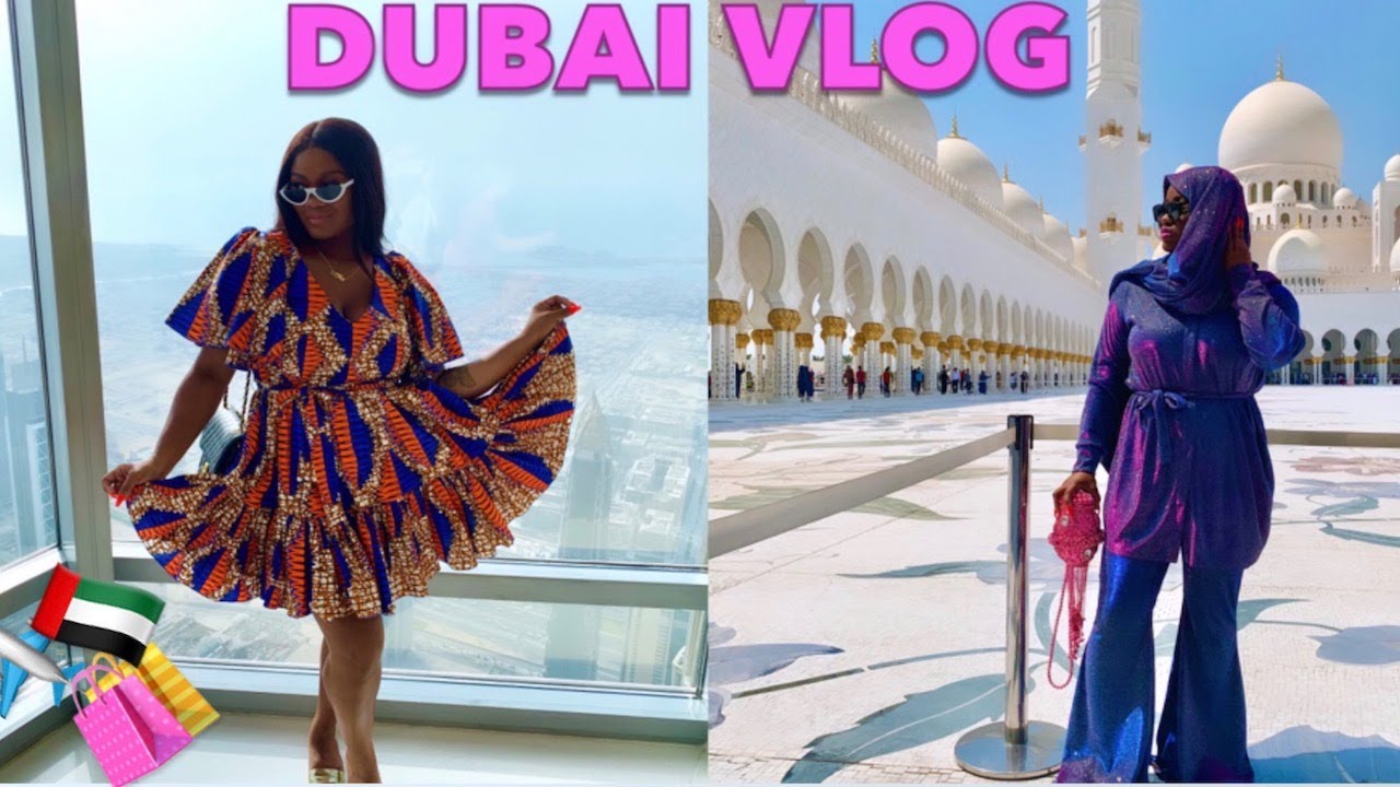 DUBAI VLOG!!!! (1st time in the UAE)