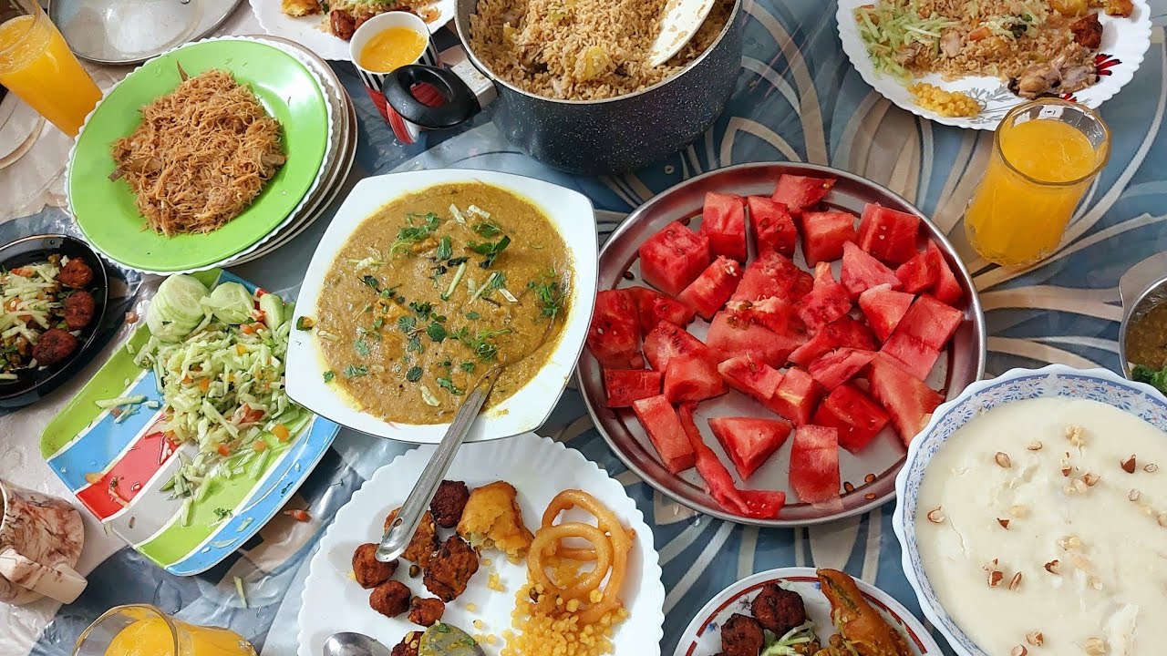 Iftar Menu recipes . ইফতারের মেনু।