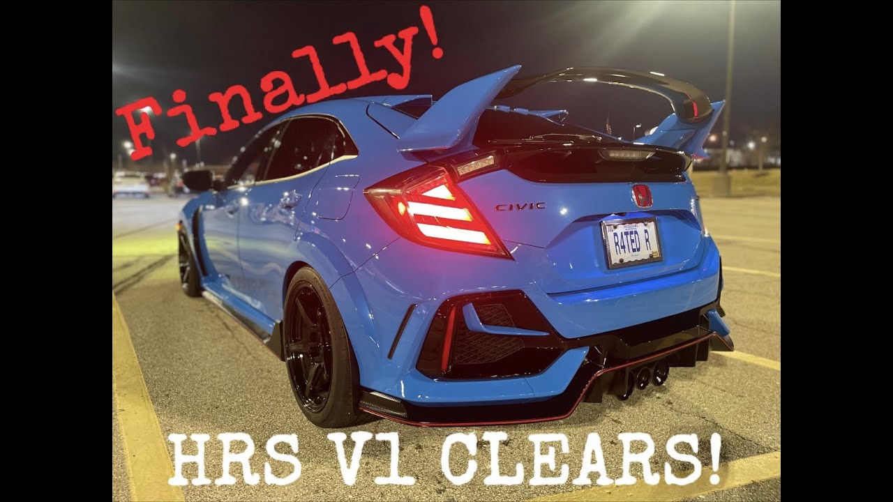 HRS V1 CLEAR AND 3RD BRAKE LIGHT FLASHER MOD INSTALL ON TYPE R!