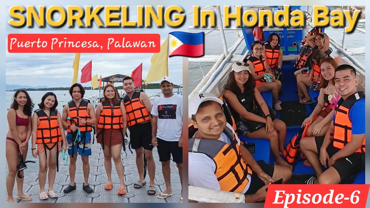 SNORKELING AND WATER ADVENTURE IN HONDA BAY PUERTO PRINCESA PALAWAN PHILIPPINES 🇵🇭 