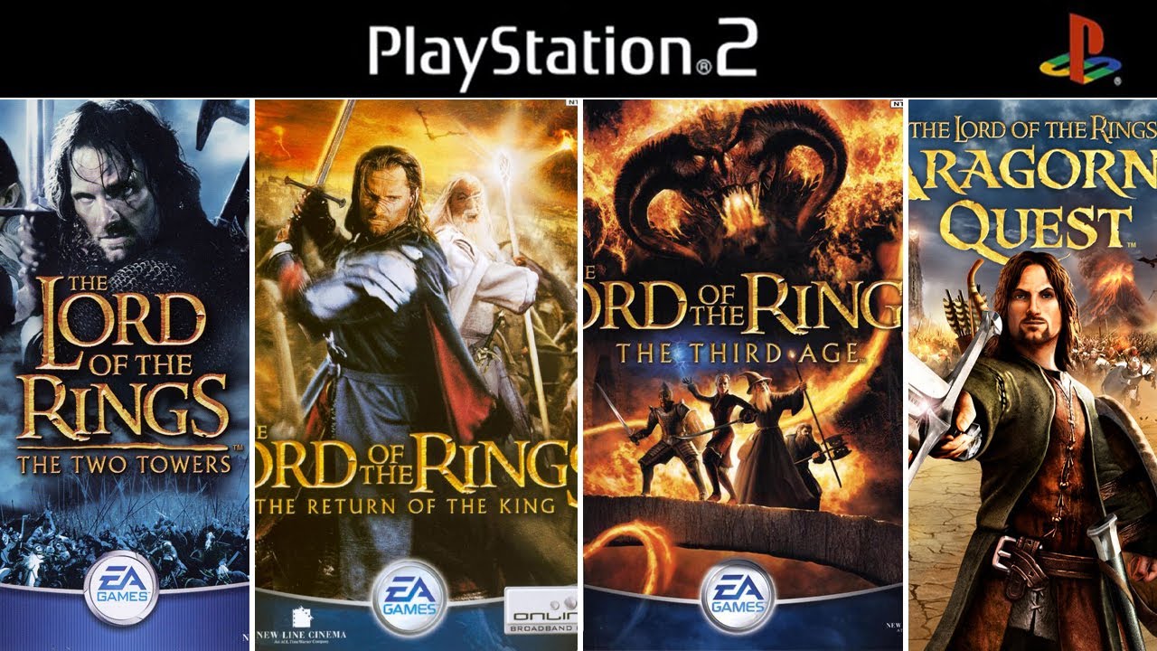 The Lord of the Rings Games for PS2