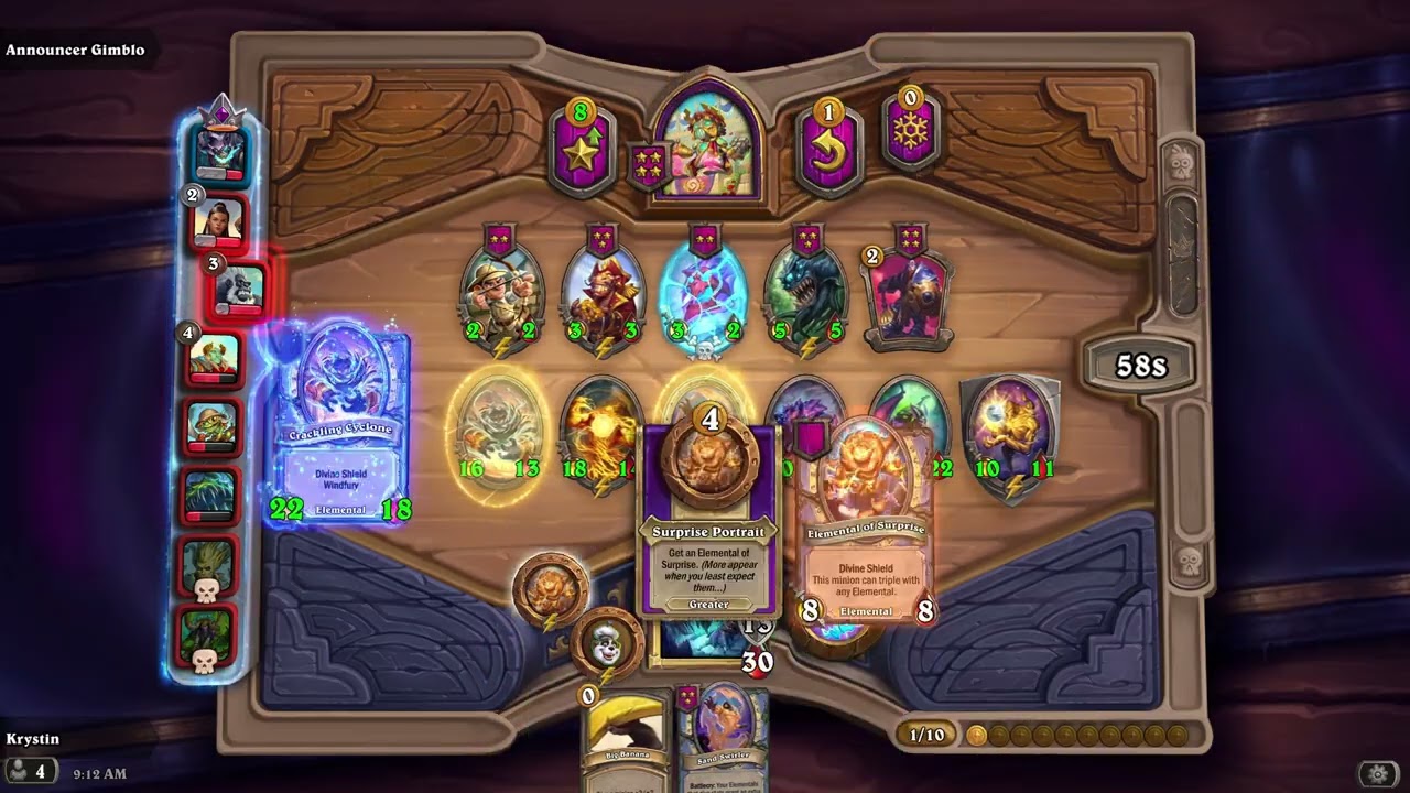 🌀 Hearthstone Battlegrounds New Season | Hearthstone Play | Galakrond with Elementals
