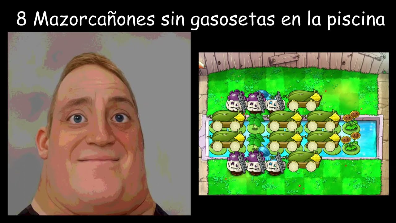 Mr Incrible perturbado ESTRATEGIAS DE SUPERVIVENCIA INFINITA - Plantas Vs Zombies - PISCINA