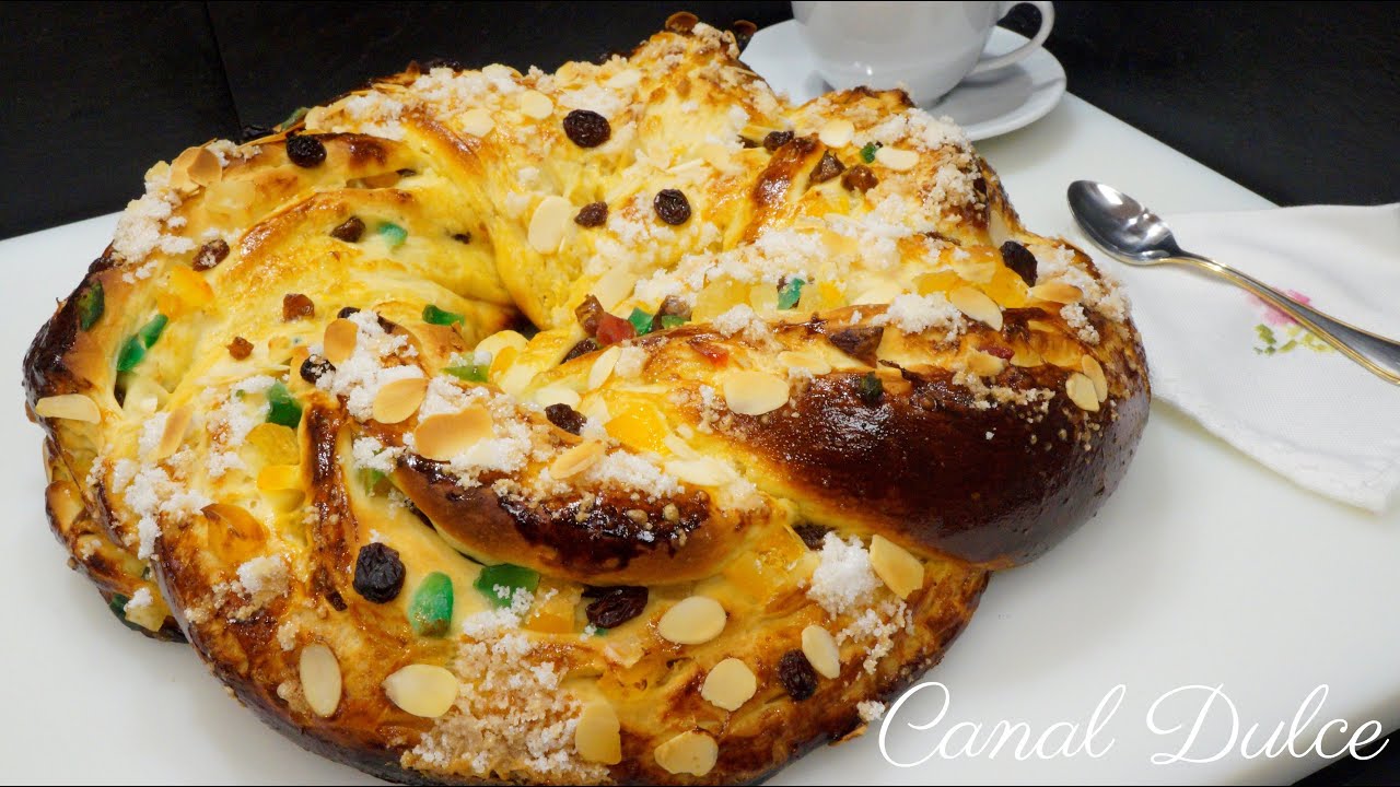ROSCA O ROSCO PARA NAVIDAD RECETA FÁCIL / SWEET CHRISTMAS THREAD