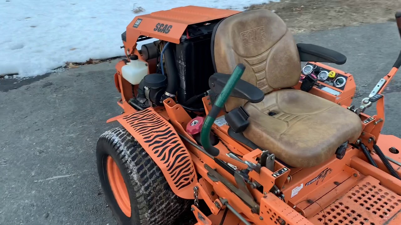 Scag Turf Tiger 72” with Cat Diesel Engine