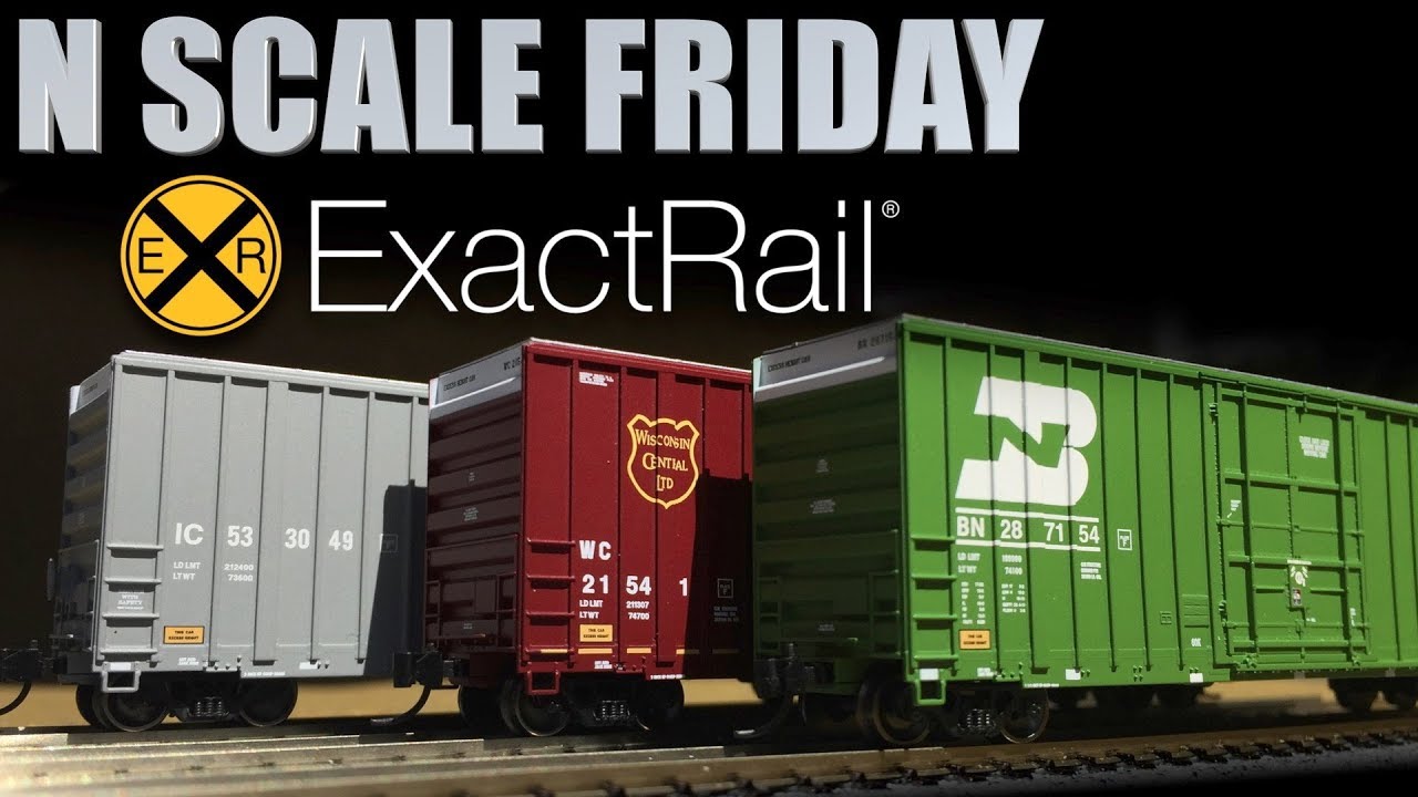 N Scale Friday 6269 High Cube Boxcar ExactRail
