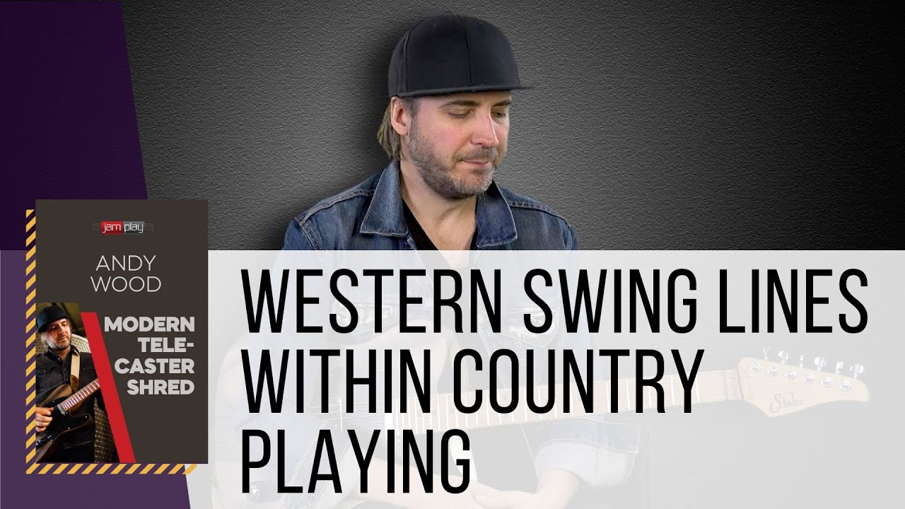 🎸 Andy Wood Guitar Lesson -  Western Swing Lines Within Country Playing - TrueFire x JamPlay