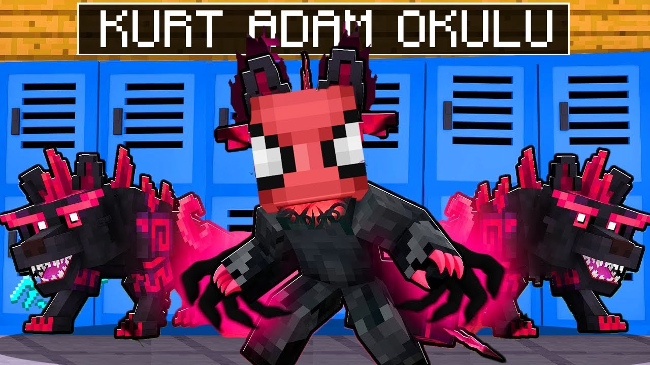 DARKNESS KURT GÜCÜ😨🌌(VOİD SONSUZ GÜÇ)- KURT ADAM OKULU- Minecraft