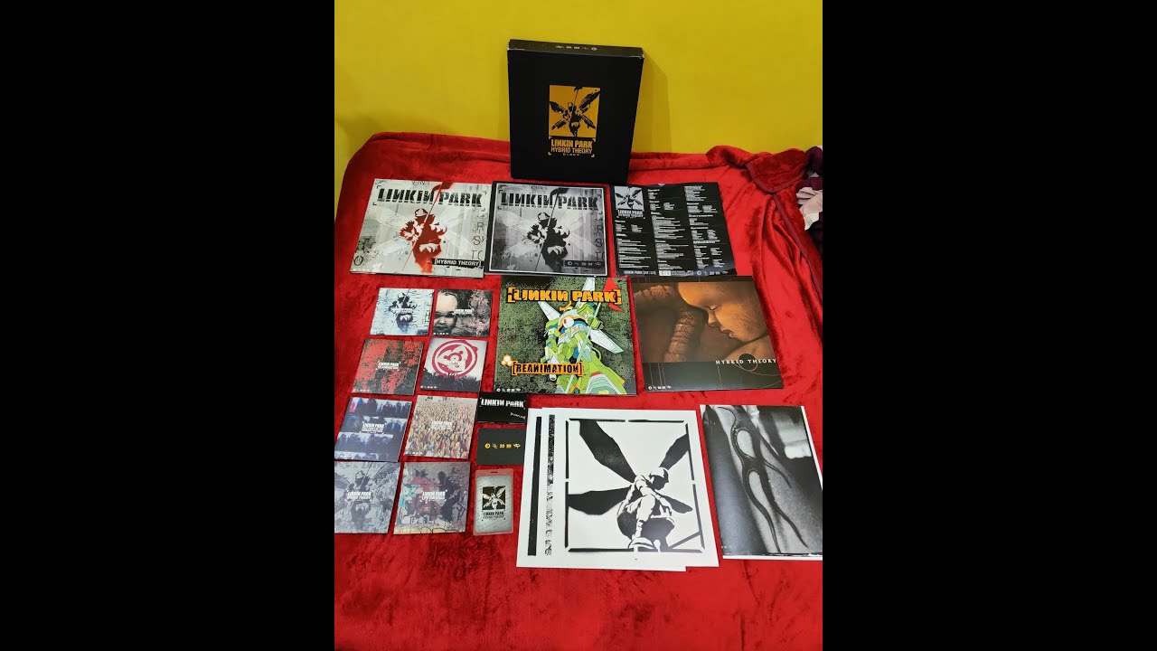 UNBOXING LINKIN PARK HYBRID THEORY LIMITED-EDITION SUPER DELUXE BOX SET