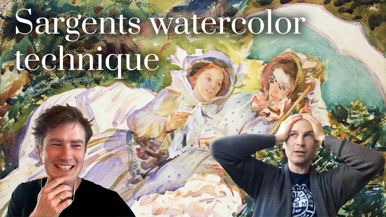 Light and colour in Sargents watercolors - ft. David Orrin Smith