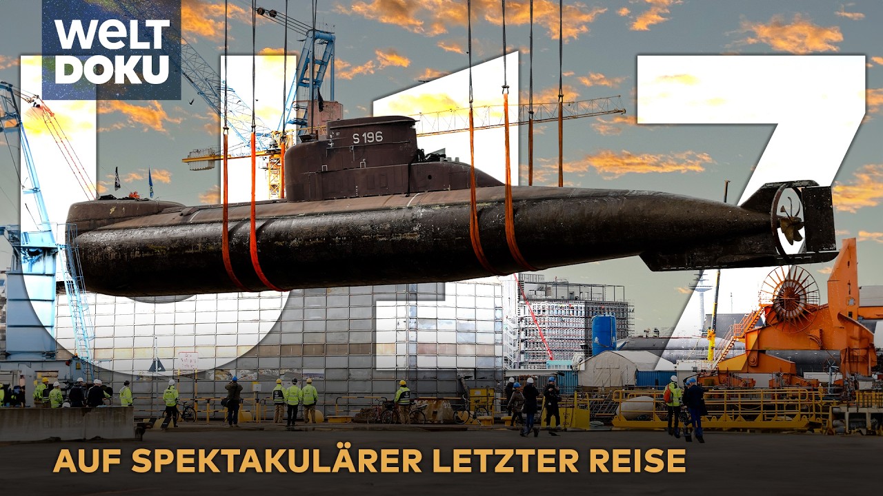 U-BOOT AUF LETZTER REISE - U-17 auf Landgang ins Technikmuseum Speyer | WELT HD DOKU