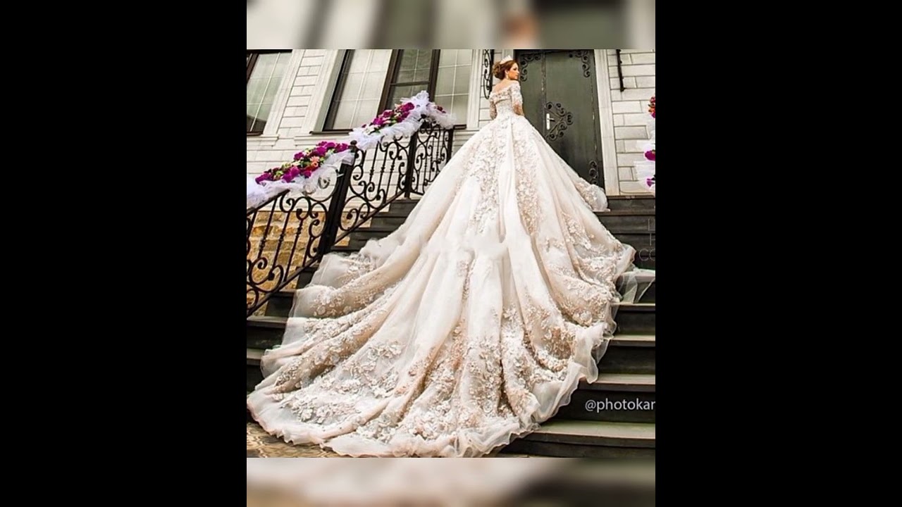 Beautiful wedding gowns for bride 2023