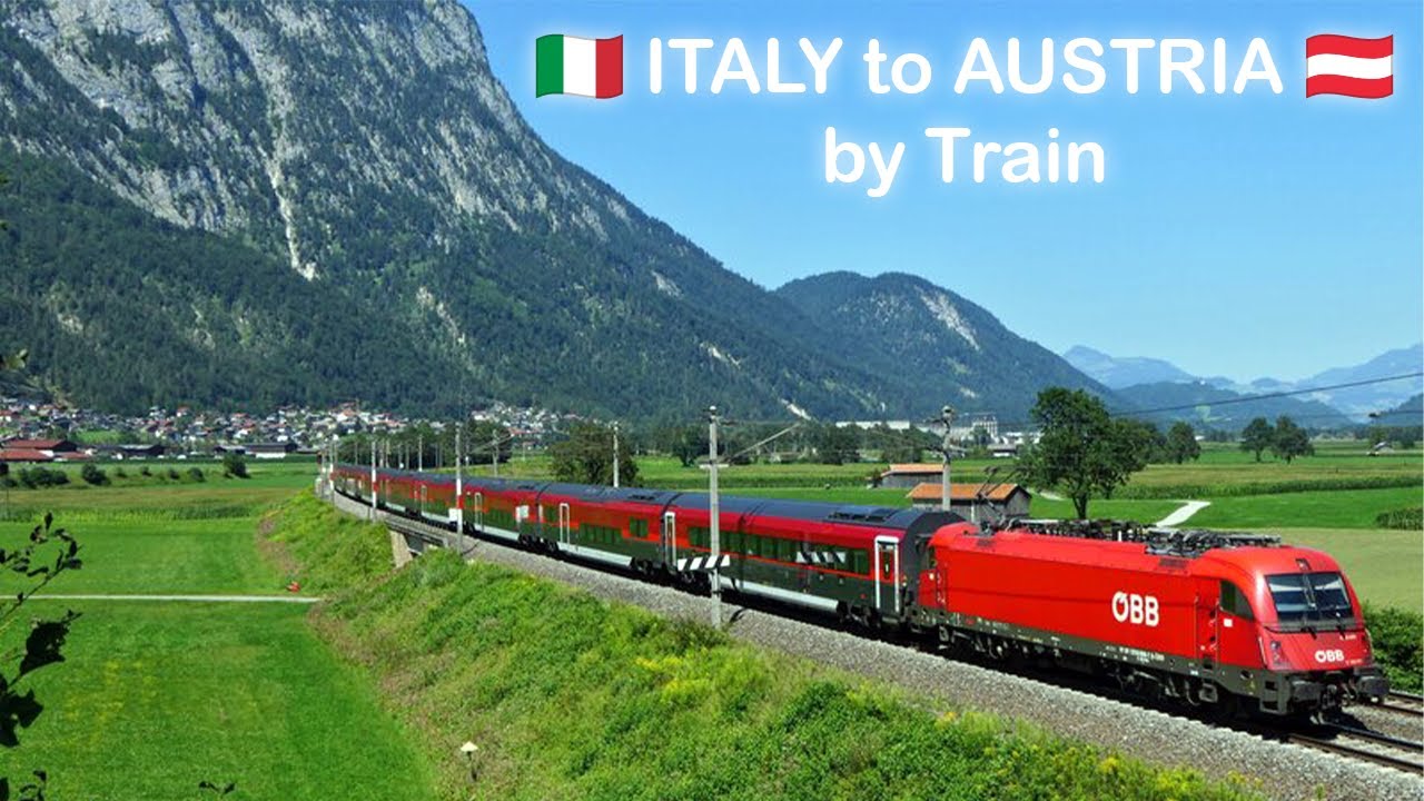 Scenic Railjet 88 Train Ride: Bologna to Innsbruck | Stunning Alps Journey (4K)
