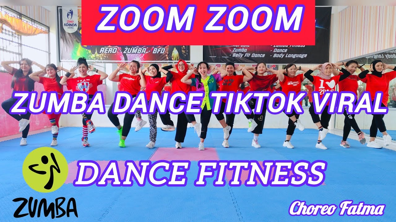 ZUMBA ZOOM ZOOM - ZUMBA DANCE WORKOUT - DANCE CHALLENGE DANCE TIKTOK ZUMBA FITNESS @AdindaAeroZumba 