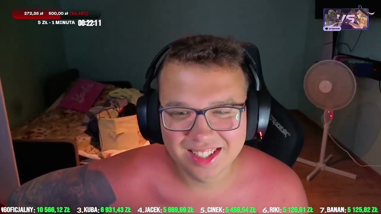 Robalini zamęcza wędkarza 100 pytań | shoty 105