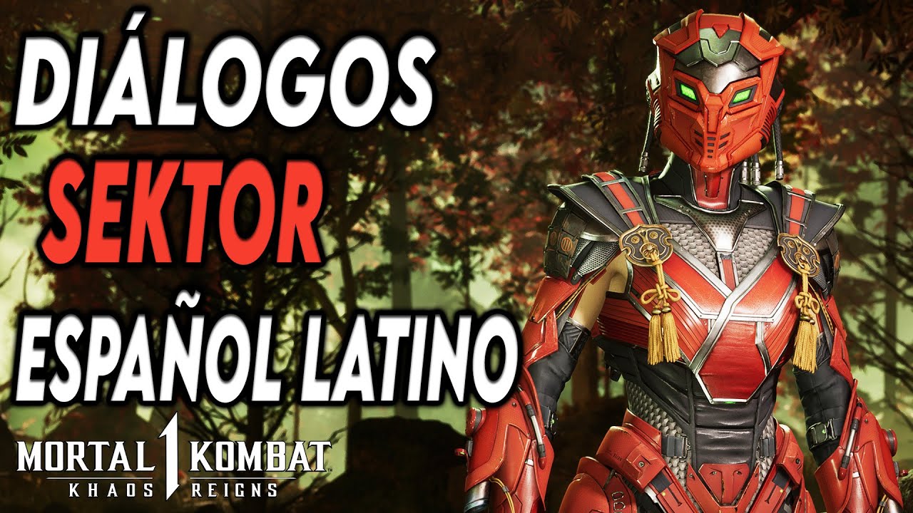 Mortal Kombat 1: Khaos Reigns | Diálogos de Sektor en Español Latino |