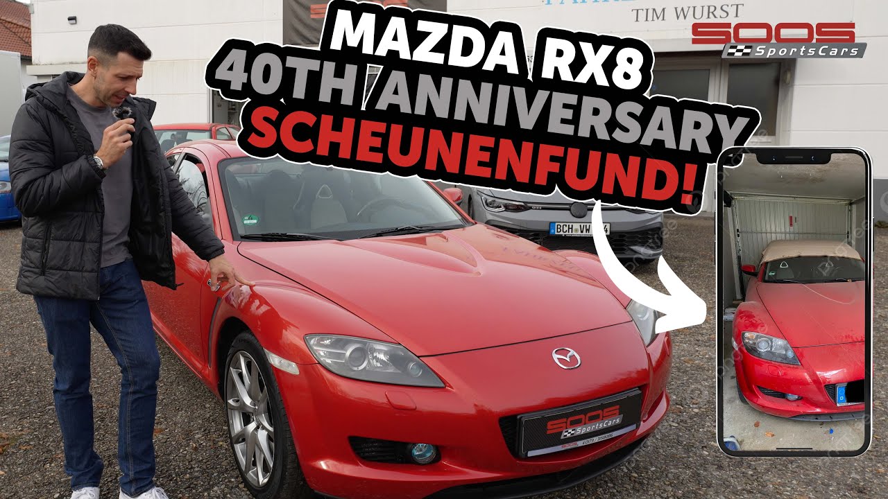 Der letzte sportliche Wankel - Mazda RX8 40th Anniversary Edition im Test