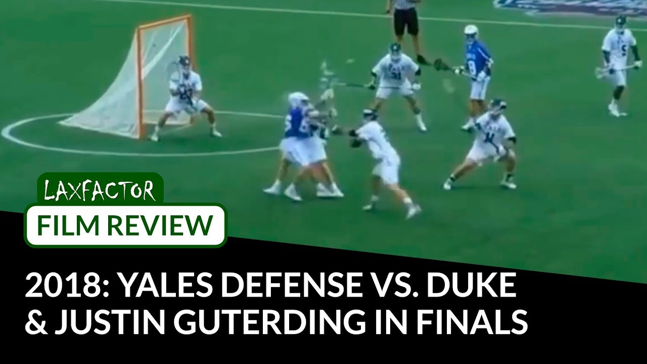 Lacrosse Film Review: Yale Defense vs. Duke In NCAA Lacrosse National Championship